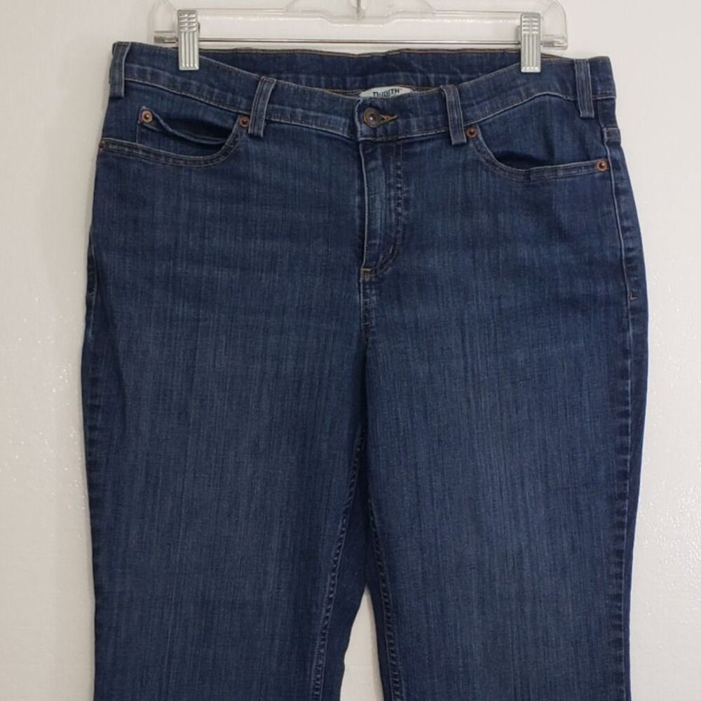 Duluth Women's Straight Leg Jeans, Size 12 - Picture 5 of 11